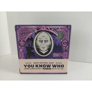 Dr. Squatch Limited Edition Harry Potter You Know Who Voldemort Men's Soap NEW